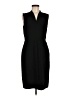 Ann Taylor Solid Black Cocktail Dress Size 8 - photo 1