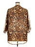 Unbranded 100% Polyester Brown Kimono Size XXL - photo 2