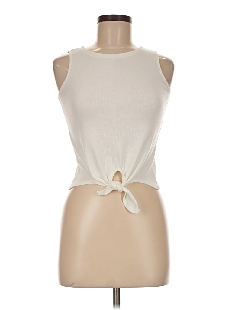 Pre-owned Revolution Sleeveless T-shirt In Ivory