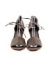Eileen Fisher 100% Leather Gray Sandals Size 8 - photo 2