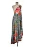 Venus Print Black Cocktail Dress Size M - photo 1