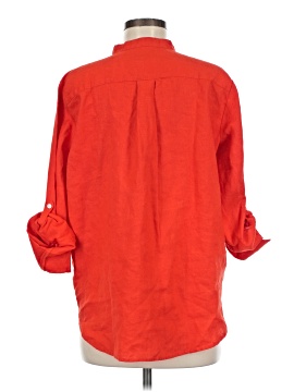 Ann Taylor 3/4 Sleeve Button-Down Shirt (view 2)