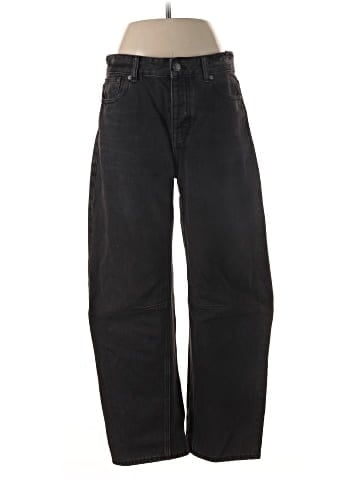 Madewell The Darted Barrel-Leg Jean in Olenda Wash (view 1)