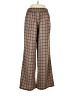Mine Plaid Brown Dress Pants Size M - photo 2