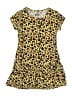 Disney Animal Print Yellow Dress Size 4 - 5 - photo 1