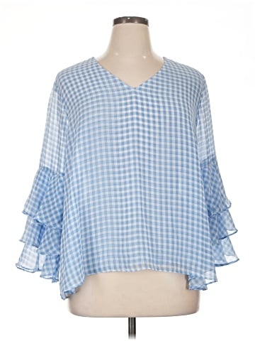 Liz Claiborne 3/4 Sleeve Blouse (view 1)