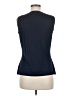 St. John Blue Sleeveless Top Size M - photo 2