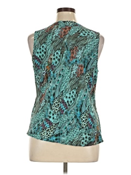 Tianello Sleeveless Silk Top (view 2)