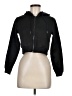 Unbranded 100% Polyester Black Zip Up Hoodie Size M - photo 1
