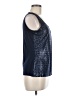 St. John Blue Sleeveless Top Size M - photo 4