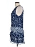 Ramy Brook 100% Silk Paisley Blue Cocktail Dress Size L (estimated) - photo 5