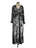 Buddy Love 100% Polyester Metallic Silver Cocktail Dress Size XS - photo 1