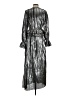 Buddy Love 100% Polyester Metallic Silver Cocktail Dress Size XS - photo 2