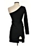 Missguided Solid Black Cocktail Dress Size 4 - photo 2