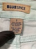 BLUE SPICE Solid Green Shorts Size 7 - photo 4