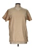 Assorted Brands 100% Cotton Solid Tan Short Sleeve T-Shirt Size L - photo 1