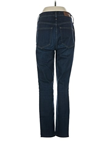 Madewell Curvy High-Rise Skinny Jeans in Sussex Wash: TENCEL&trade; Denim Edition (view 2)