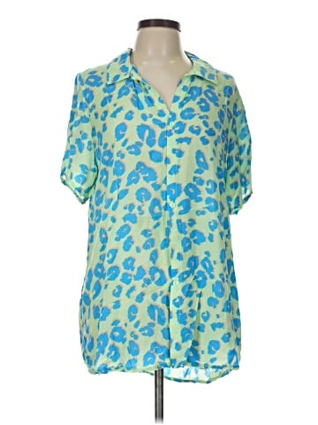 Xhilaration Short Sleeve Blouse (view 1)