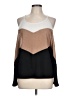 Shein Brown Sleeveless Top Size L - photo 1