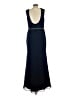 Alfred Angelo 100% Polyester Blue Cocktail Dress Size 12 - photo 2