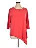 Chico's Red 3/4 Sleeve Top Size XL Petite - photo 1