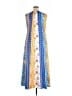Unbranded 100% Polyester Blue Casual Dress Size XL - photo 2