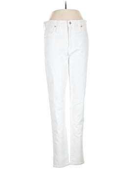 Madewell Tall 10" High-Rise Skinny Jeans in Pure White (view 1)