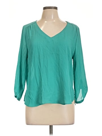 Lily White 3/4 Sleeve Blouse (view 1)