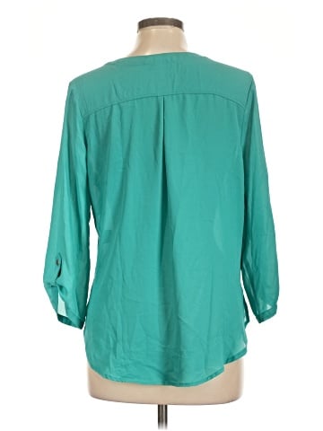 Lily White 3/4 Sleeve Blouse (view 2)