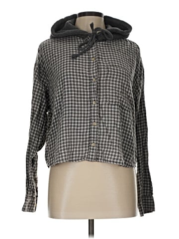 American Eagle Outfitters Long Sleeve Blouse (view 1)
