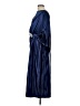 Unbranded 100% Polyester Blue Cocktail Dress Size L - photo 5