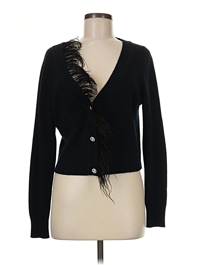 Pre-owned Jcrew Cardigan Sweater In Black