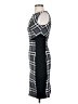 CUE Plaid Gray Cocktail Dress Size 6 - photo 5