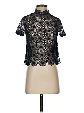 Topshop Short Sleeve Blouse (view 1)