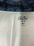 IZOD 100% Polyester Paisley Blue Short Sleeve Blouse Size XL (tall) - photo 7