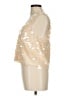 LyreBird 100% Polyester Gold Sleeveless Blouse Size M - photo 5