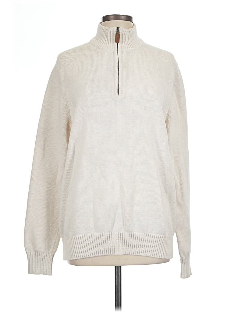 Pre-owned St. John's Bay Pullover Sweater In Ivory