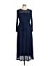 Unbranded Blue Casual Dress Size 1XL - photo 1