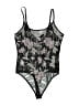 Express 100% Polyester Black Bodysuit Size S - photo 1