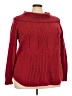 Cato Red Turtleneck Sweater Size 22 - photo 1