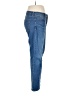 Gap Chevron-herringbone Blue Jeans Size 12 - photo 4