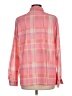 Unbranded Plaid Pink Long Sleeve Button-Down Shirt Size L - photo 2