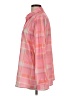 Unbranded Plaid Pink Long Sleeve Button-Down Shirt Size L - photo 5