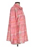Unbranded Plaid Pink Long Sleeve Button-Down Shirt Size L - photo 4