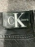 Calvin Klein 100% Cotton Black Jeans Size 32 waist - photo 7