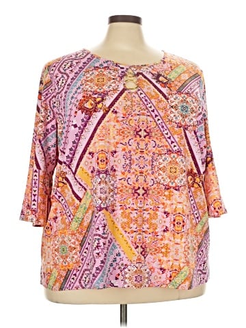 Tacera 3/4 Sleeve Blouse (view 1)