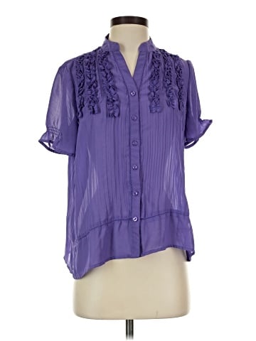 New York City Design Co. Short Sleeve Blouse (view 1)