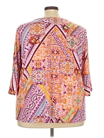 Tacera 3/4 Sleeve Blouse (view 2)