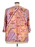 Tacera Pink 3/4 Sleeve Blouse Size 3X - photo 2