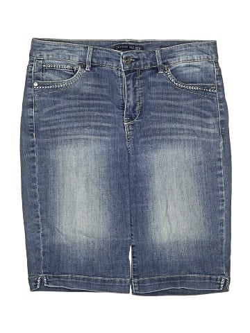 Code Bleu Denim Shorts (view 1)